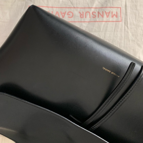 Mansur Gavriel Lady Bag (Black/Rosa) - Picture 14 of 16